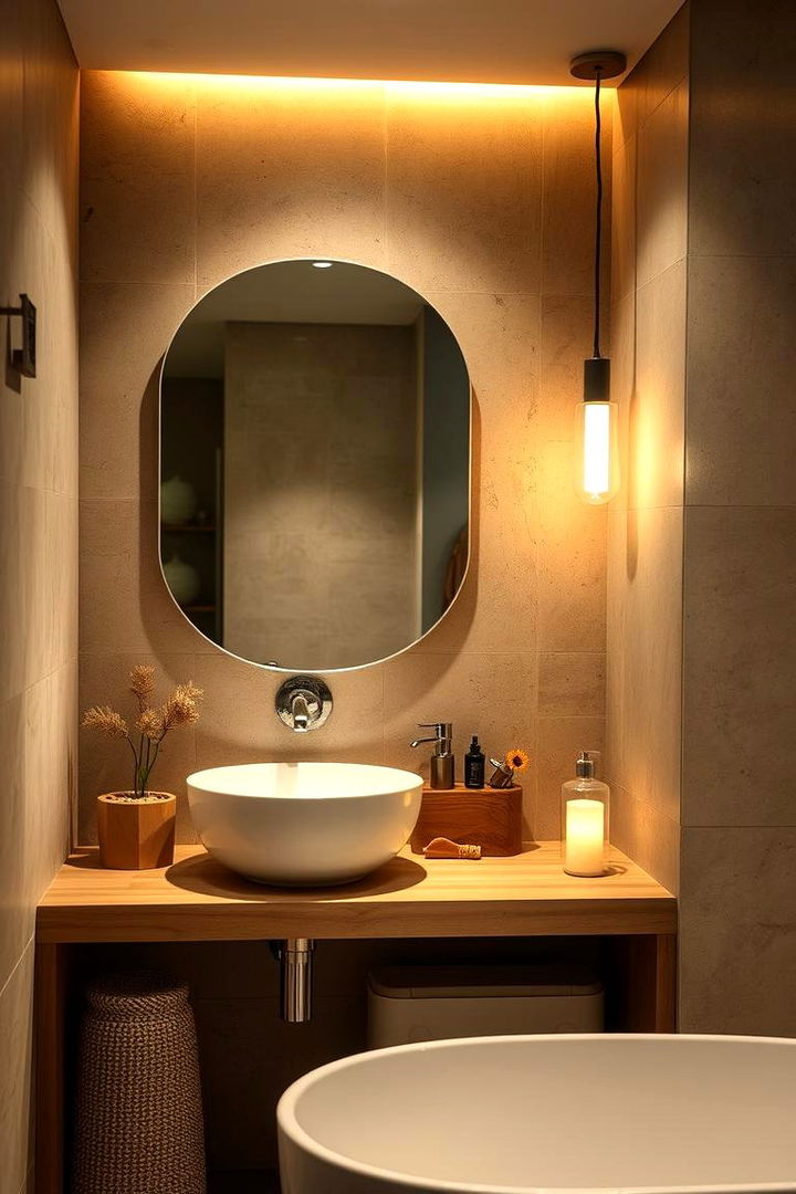 Eco Friendly Lighting Solutions - 22 Earthy Bathroom Ideas