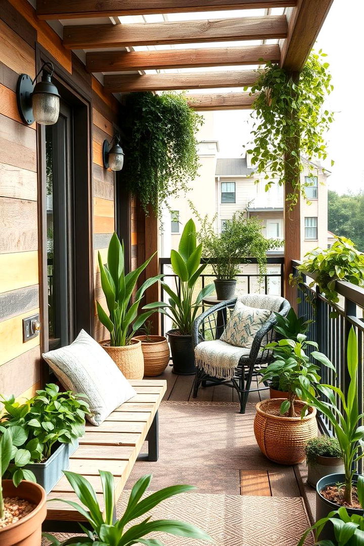 Eco Friendly Material Approach - 22 Balcony Deck Ideas