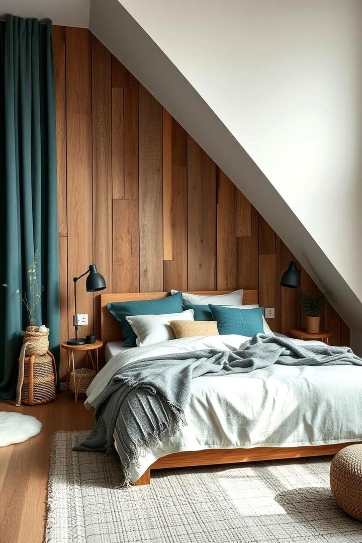 Eco Friendly Material Choices - 22 Teal and Grey Bedroom Ideas