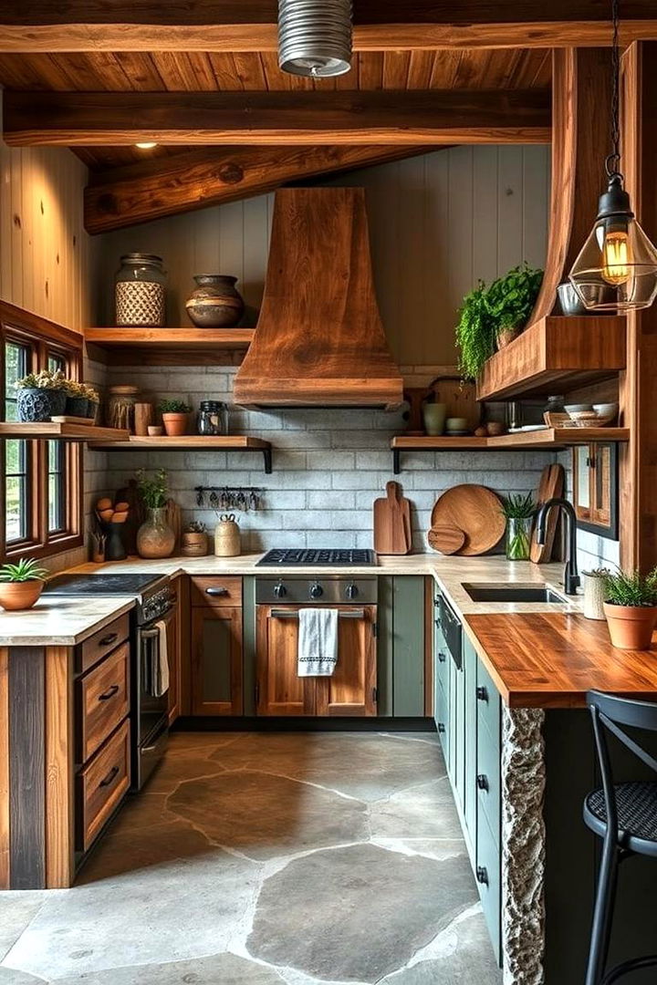 Eco Friendly Materials - 22 Barndominium Kitchen Ideas