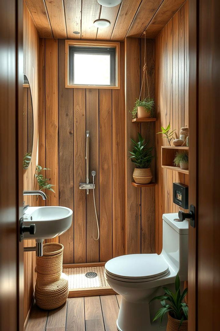 Eco Friendly Materials - 22 Dorm Bathroom Ideas
