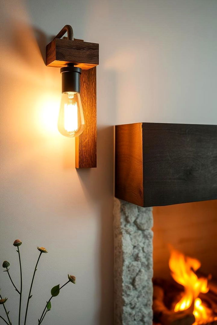 Eco Friendly Materials - 22 Fireplace Sconces Ideas