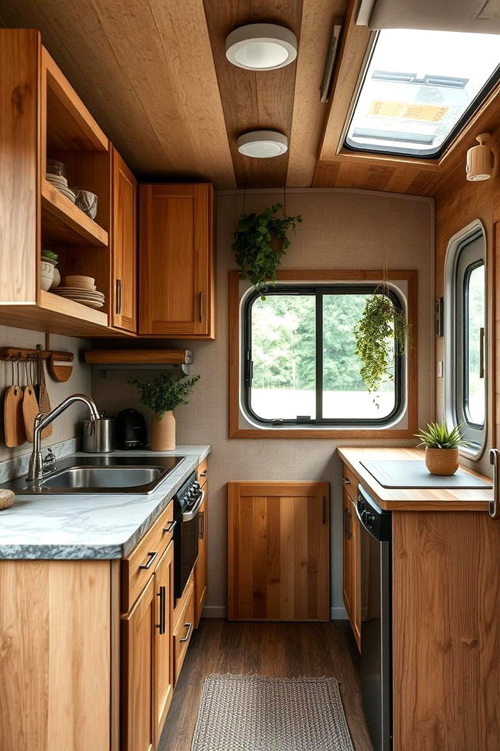 Eco Friendly Materials - 22 Mobile Home Kitchen Ideas