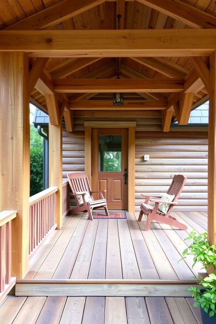 Eco Friendly Materials - 22 Mobile Home Porch Ideas