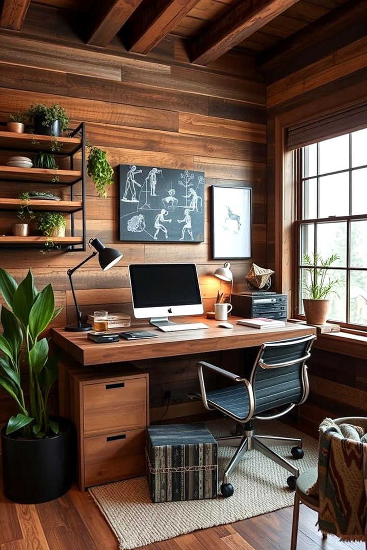 Eco Friendly Materials - 22 Modern Home Office Ideas
