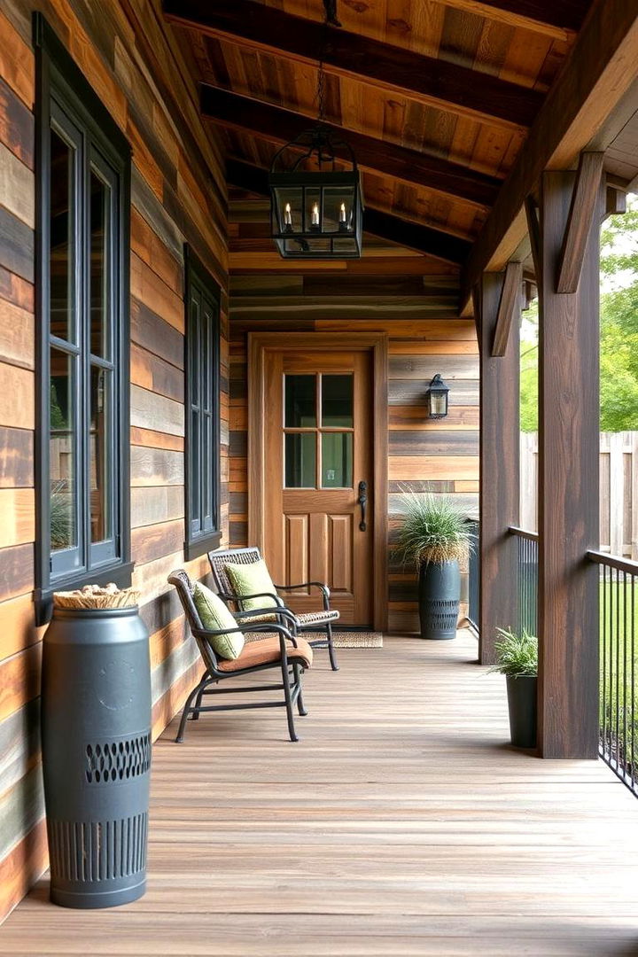 Eco Friendly Materials - 22 Open Gable Porch Ideas