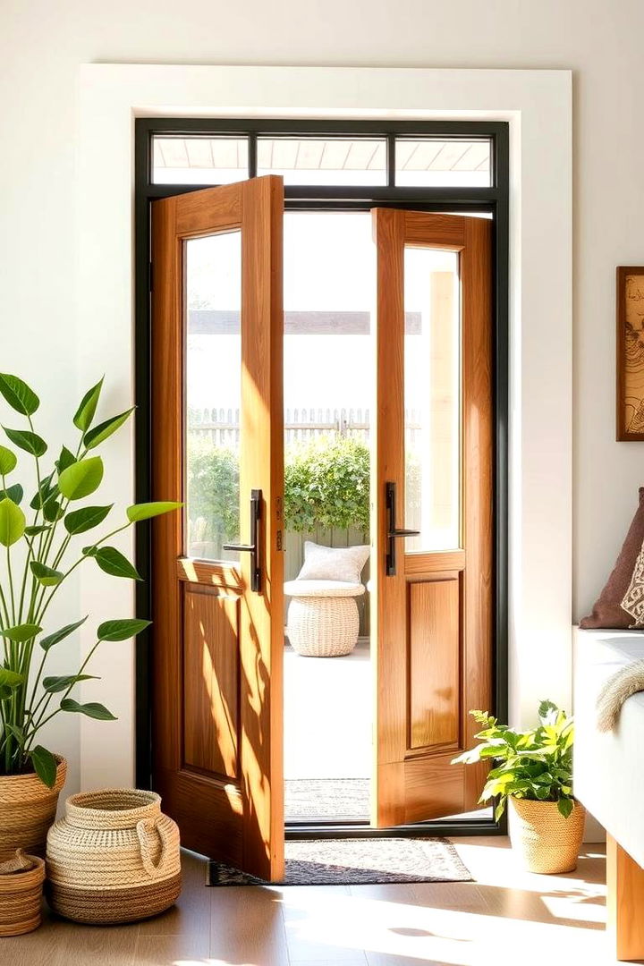 Eco Friendly Materials - 22 Patio Door Ideas