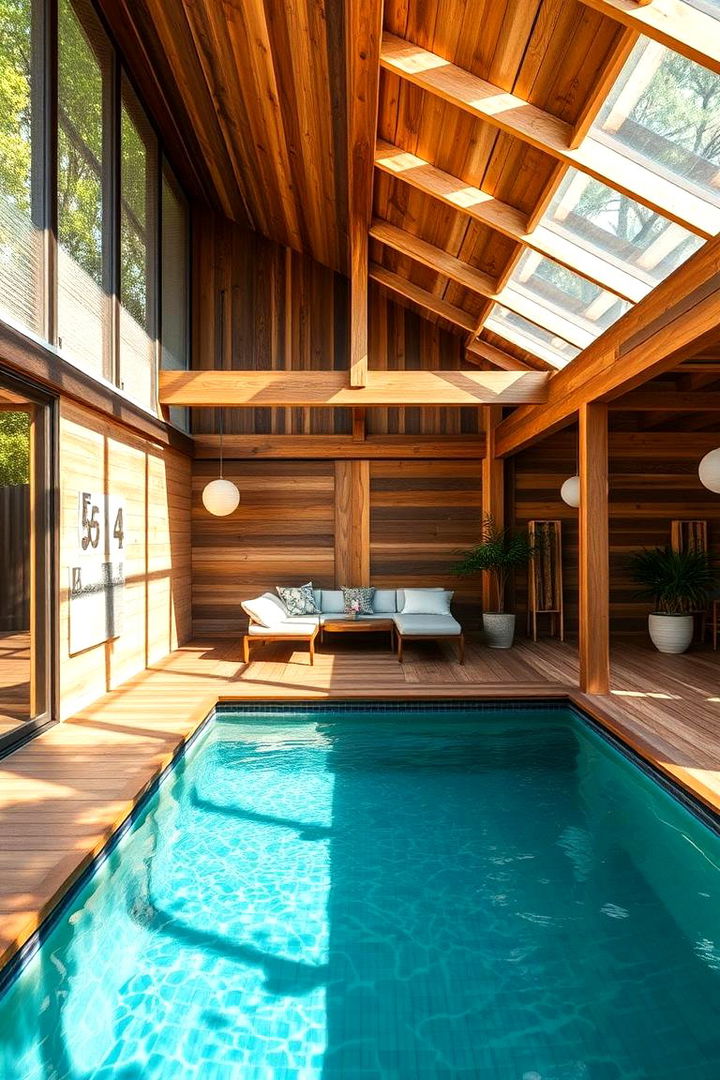 Eco Friendly Materials - 22 Rustic Pool House Ideas