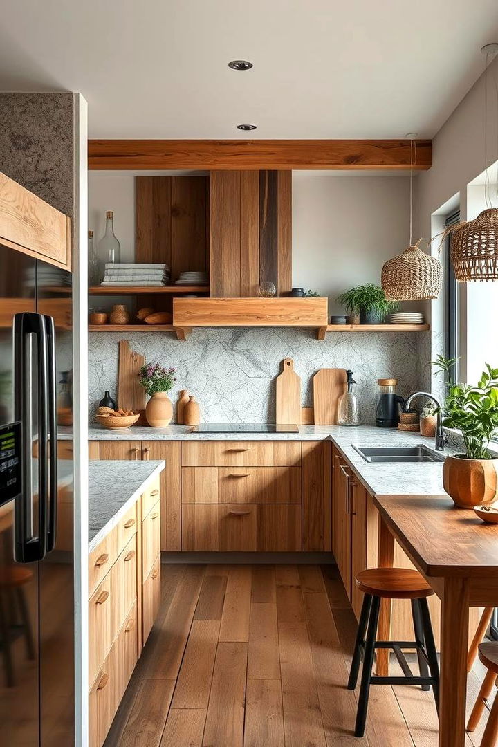 Eco Friendly Materials and Sustainable Style - 22 Japandi Kitchen Ideas