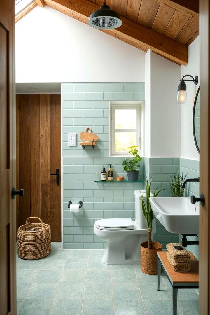 Eco Friendly Mint Bathroom Concepts - 22 Mint Green Bathroom Ideas