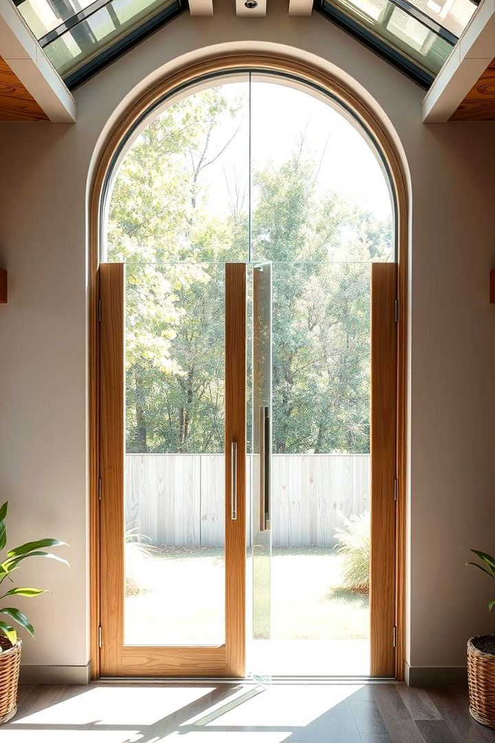 Eco Friendly Modern Designs - 22 Glass Front Doors Ideas