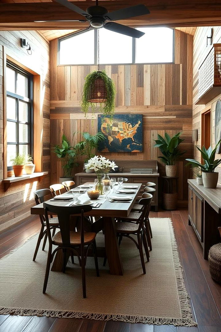 Eco Friendly Natural Design - 22 Dining Room Design Ideas