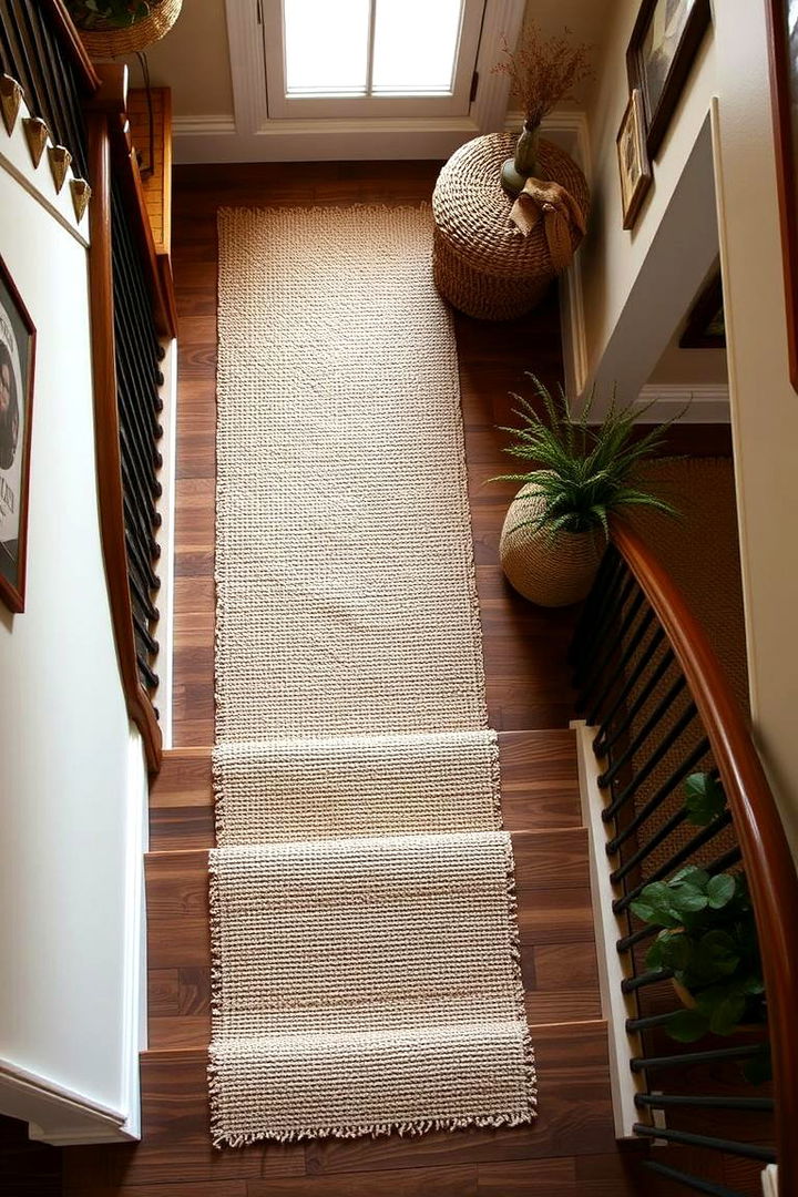 Eco Friendly Natural Fibers - 22 Stair Runner Ideas