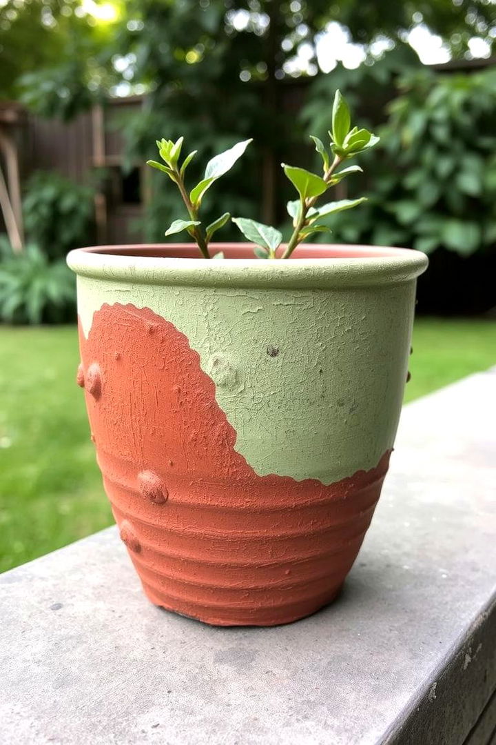Eco Friendly Natural Pigments - 22 Painted Pot Ideas