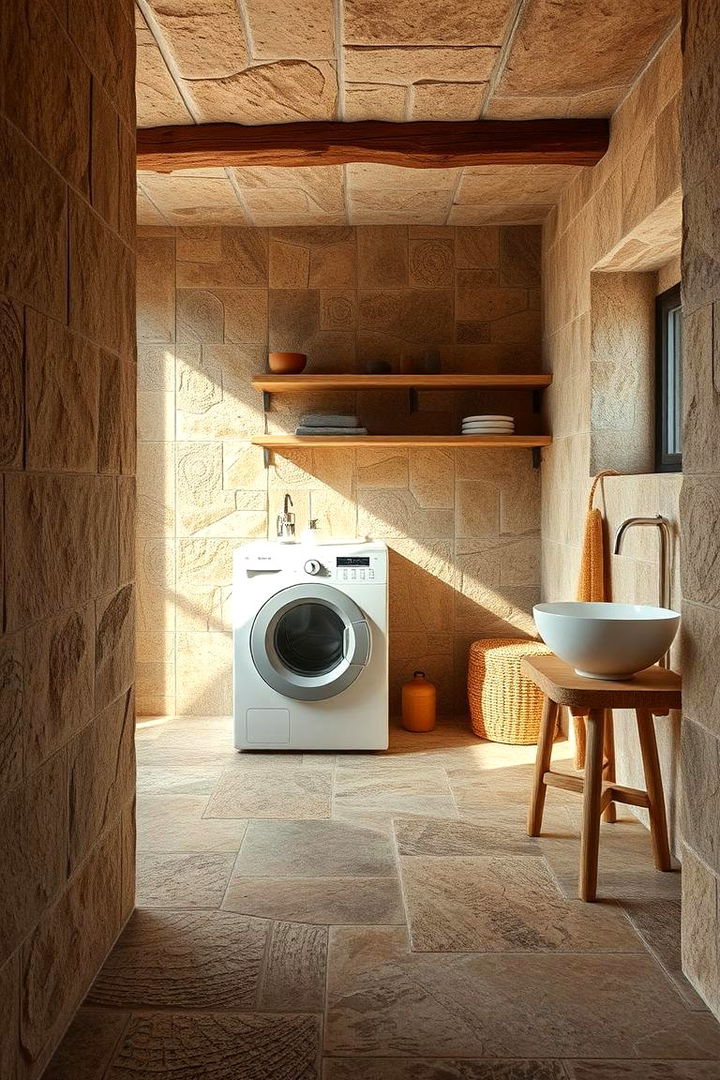 Eco Friendly Natural Stone Tiles - 22 Laundry Room Tile Ideas