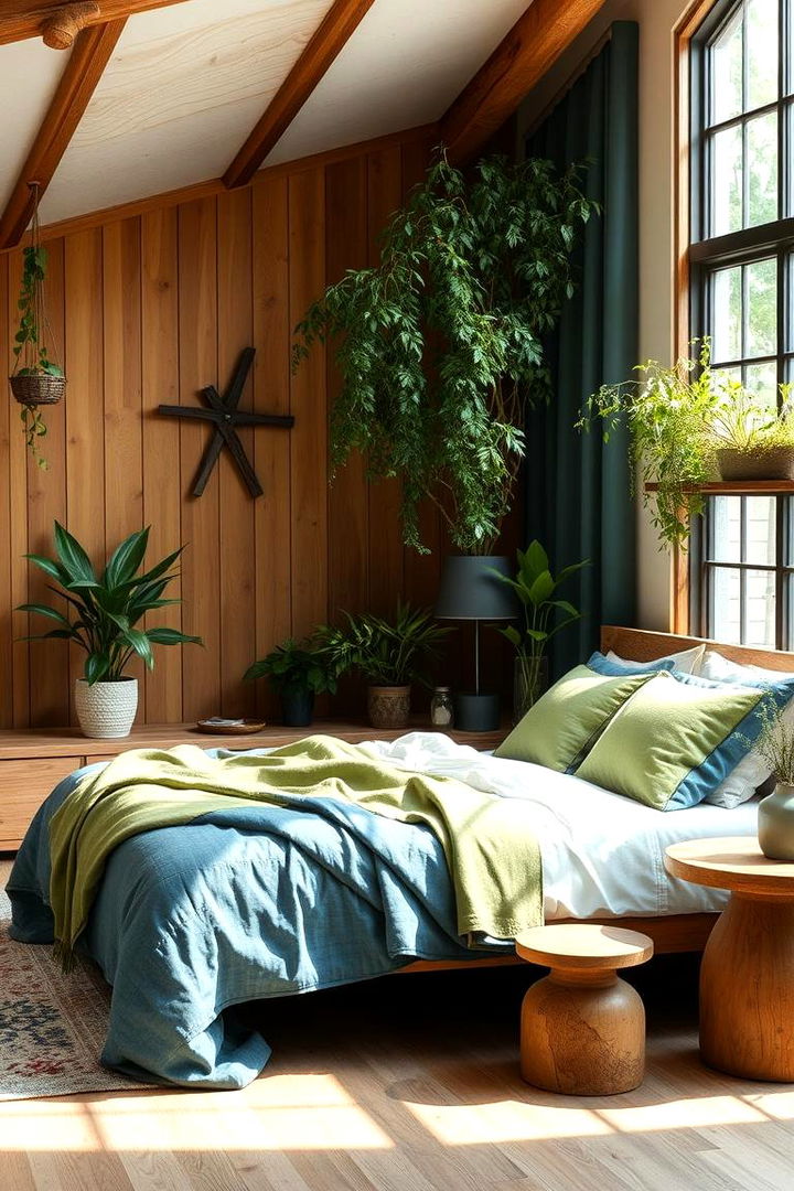 Eco Friendly Natural Vibes - 22 blue and green bedroom ideas