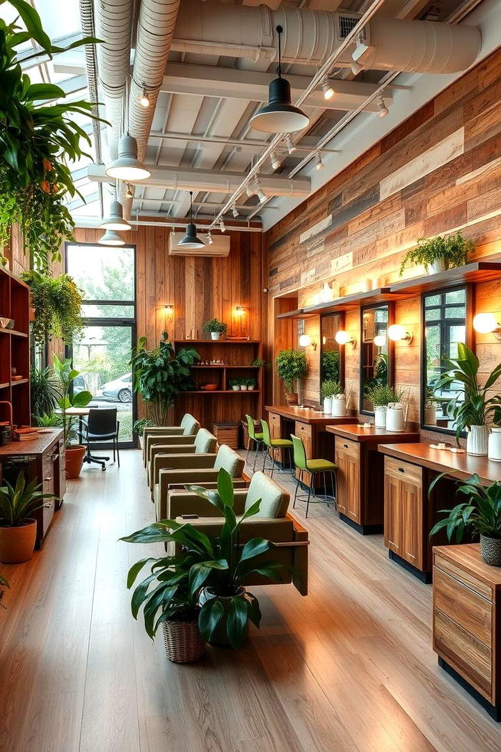 Eco Friendly Oasis - 22 Salon Interior Design Ideas