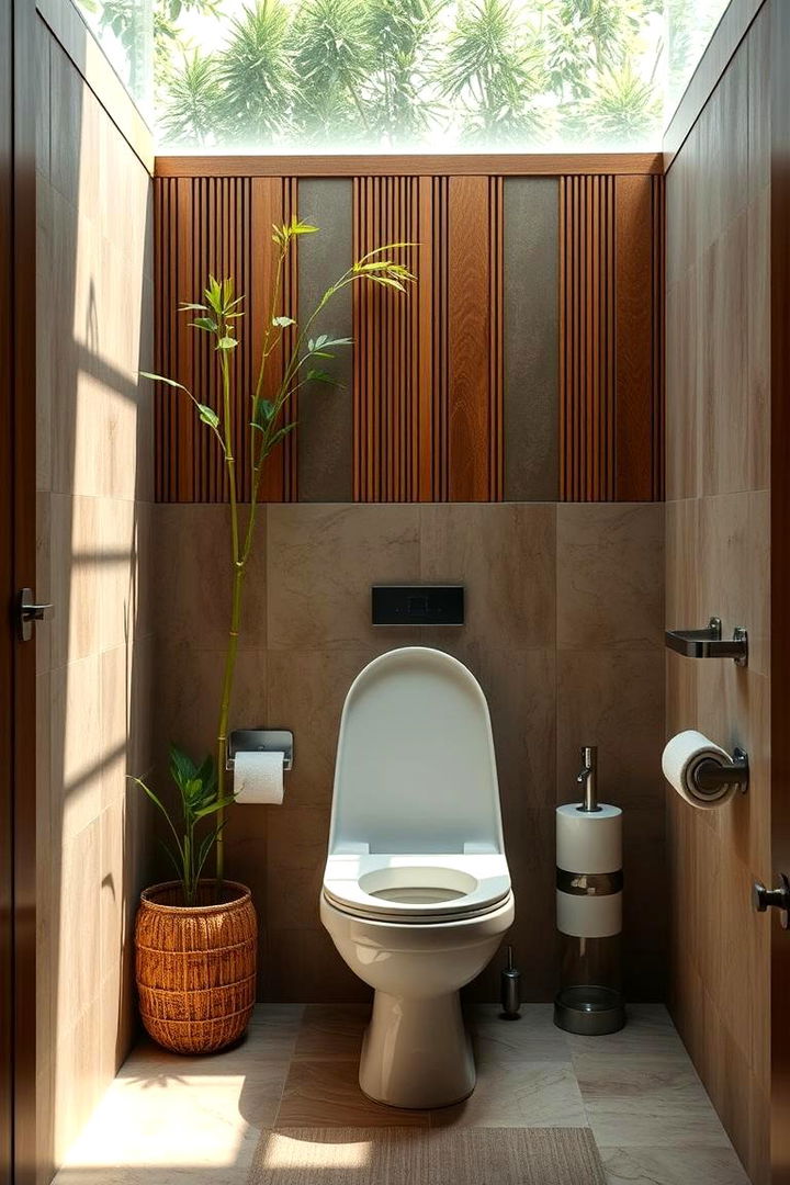 Eco Friendly Oasis - 22 Downstairs Toilet Ideas