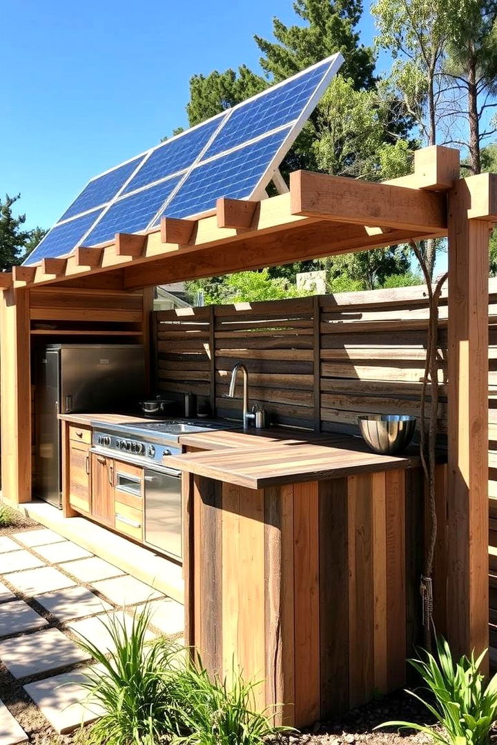 Eco Friendly Outdoor Kitchen - 22 Outdoor Kitchen Designs