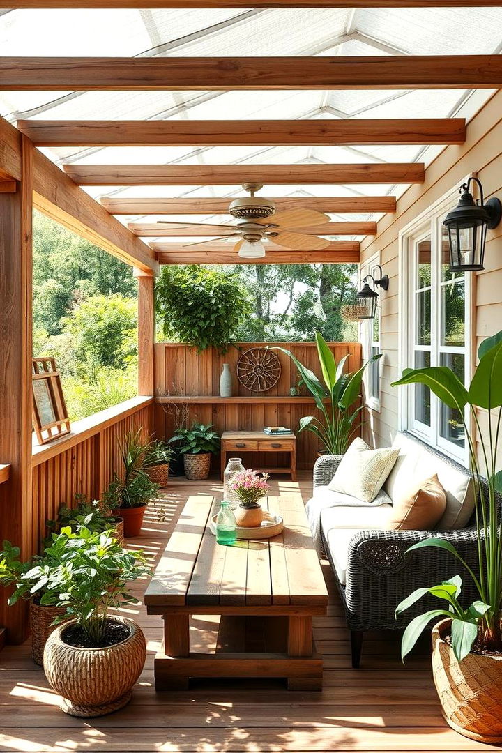Eco Friendly Outdoor Veranda - 22 Veranda Ideas