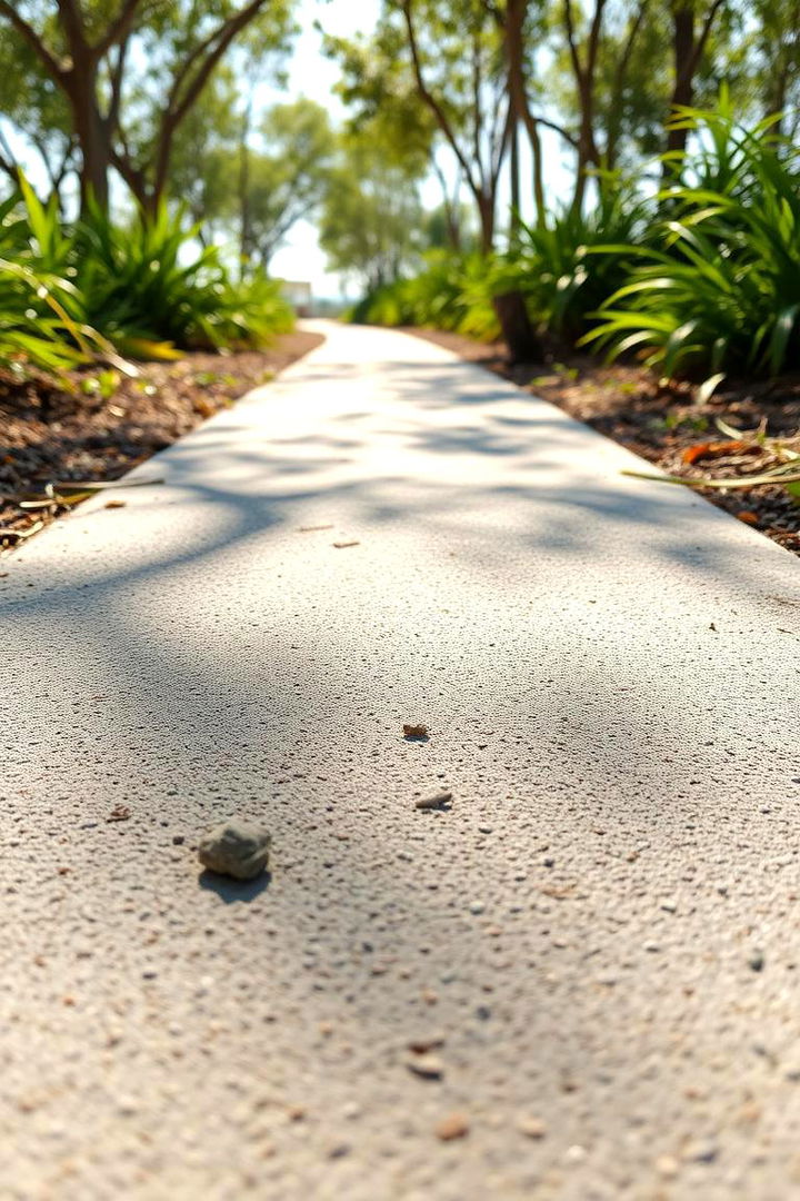 Eco Friendly Permeable Concrete - 22 Concrete Walkway Ideas