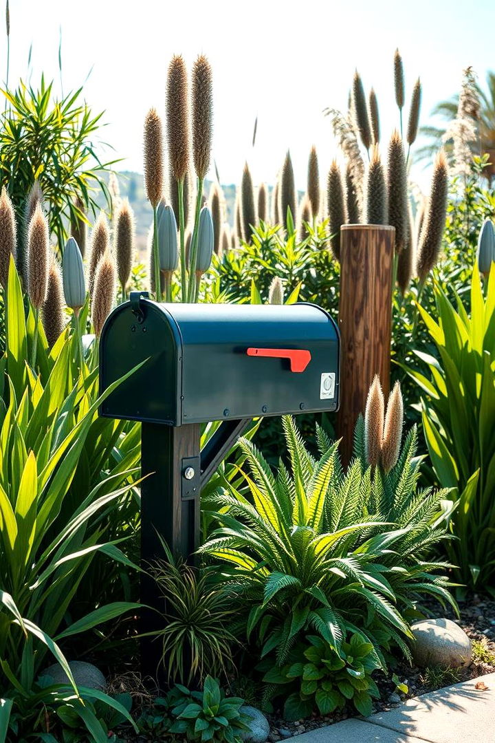 Eco Friendly Planting - 22 Mailbox Landscaping Ideas