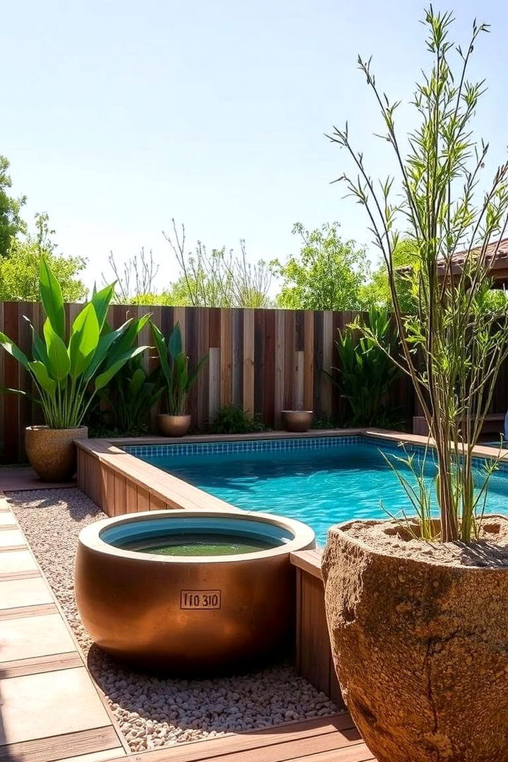 Eco Friendly Pool Decor - 22 Pool Decor Ideas