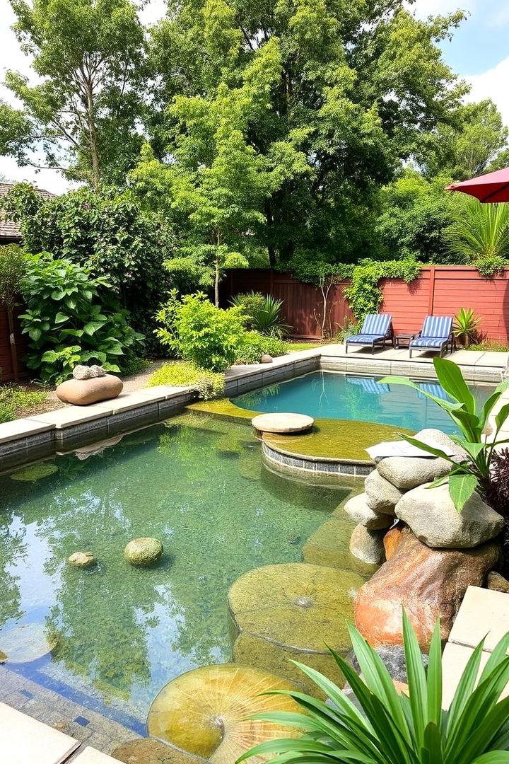 Eco Friendly Pool Design - 22 Semi Inground Pool Ideas