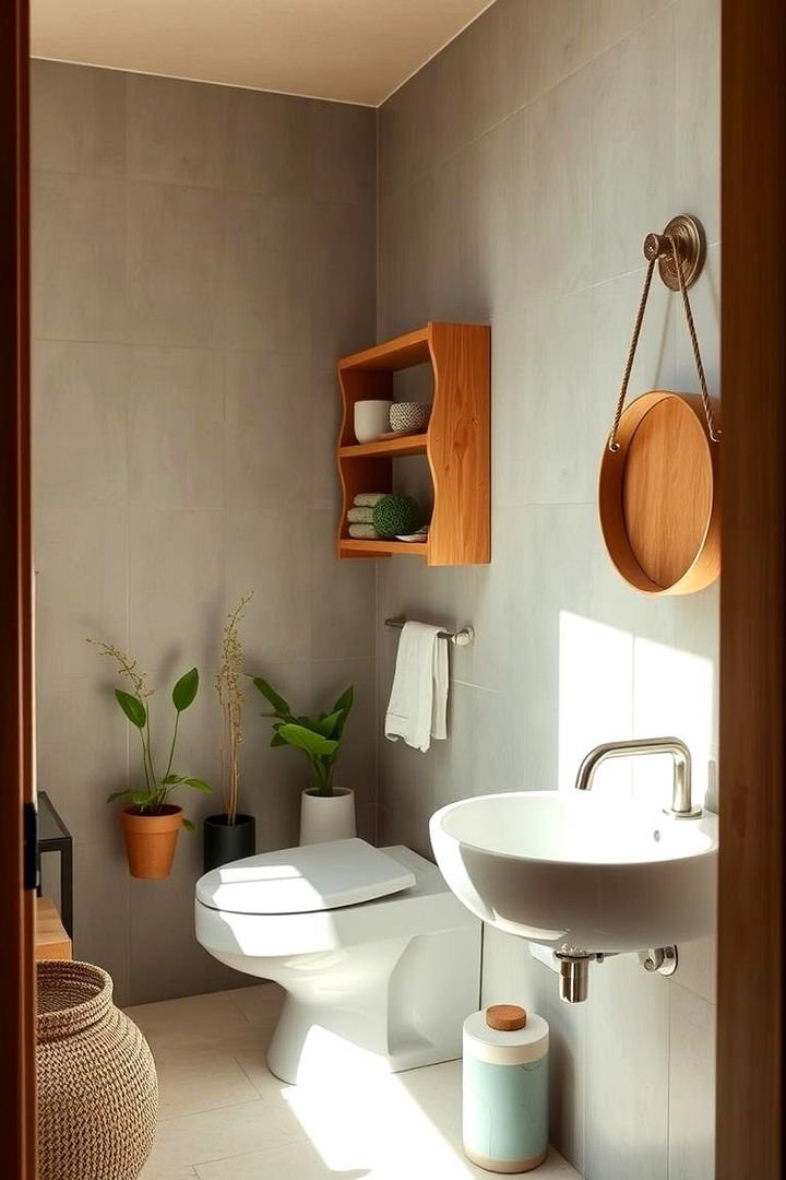 Eco Friendly Powder Room - 22 Powder Room Ideas