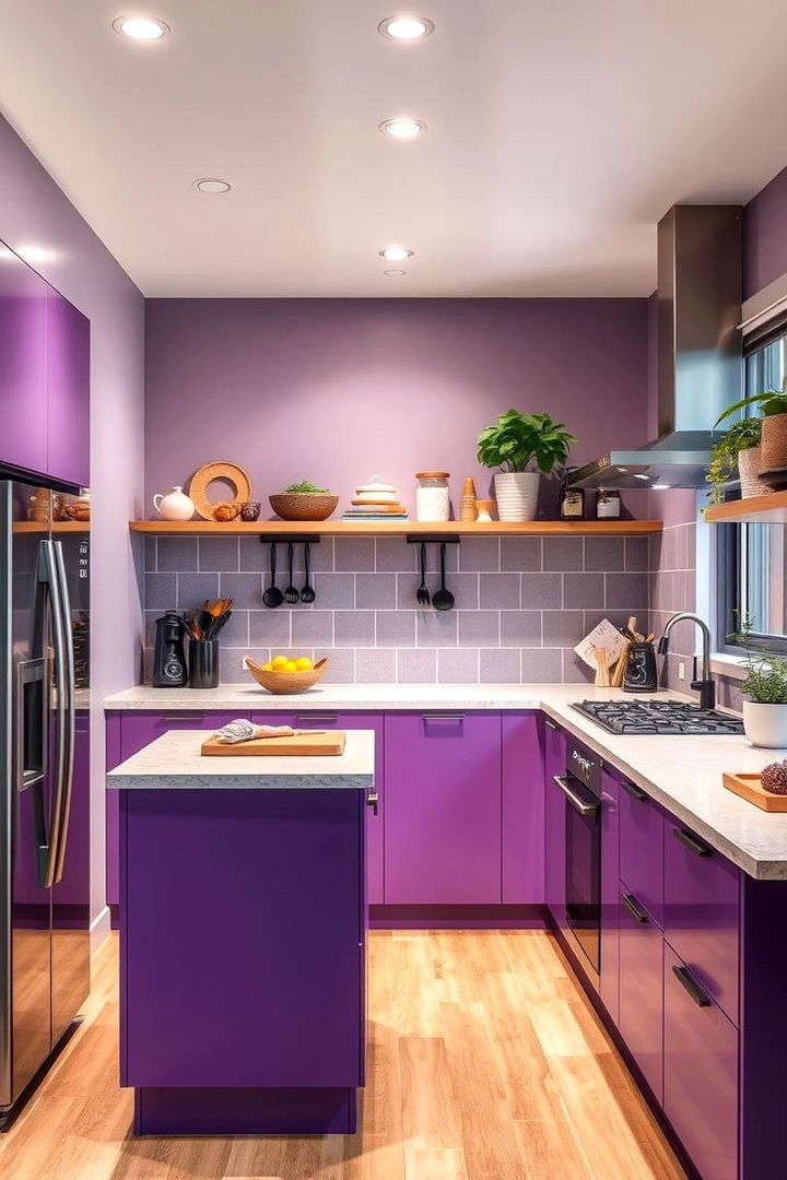 Eco Friendly Purple Innovations - 22 Purple Kitchen Ideas