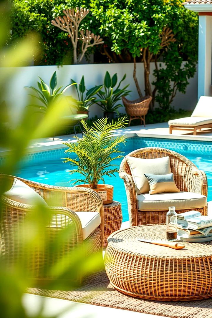 Eco Friendly Rattan Designs - 22 Pool Furniture Ideas