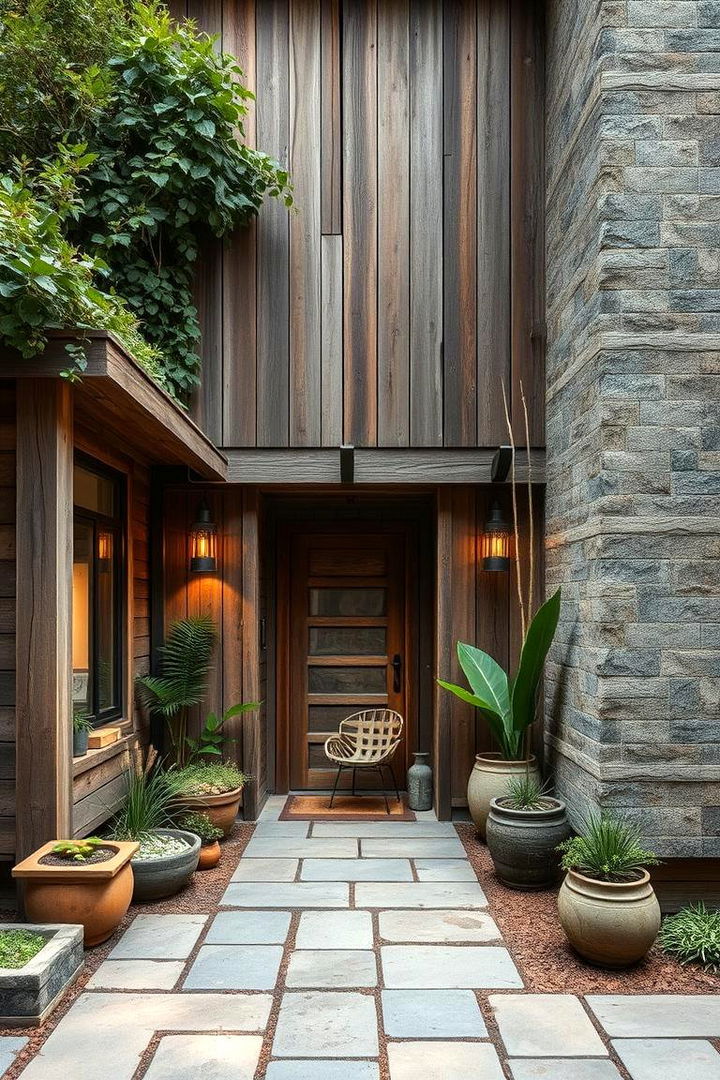 Eco Friendly Reclaimed Materials - 22 Modern Siding Ideas for a Contemporary Home