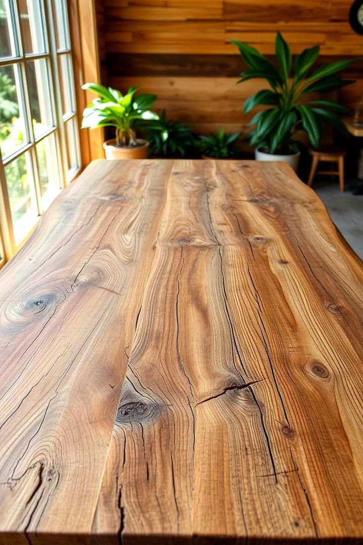 Eco Friendly Reclaimed Wood Table - 22 Table Design Ideas