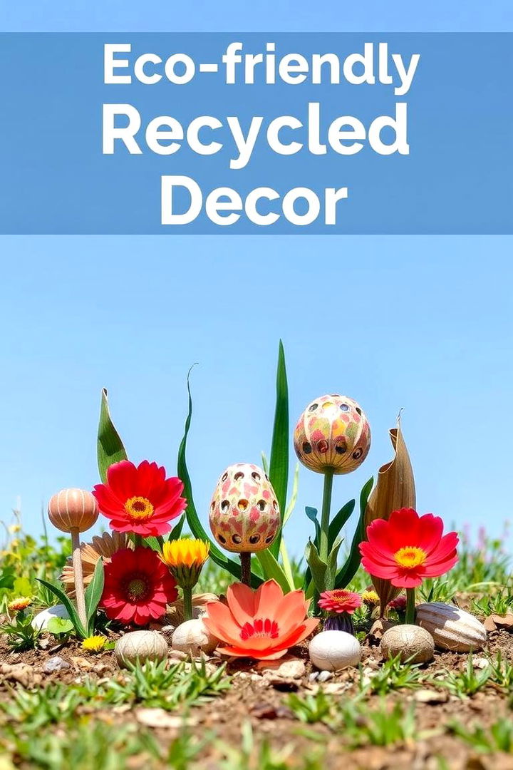 Eco Friendly Recycled Decor - 22 Garden Decor Ideas