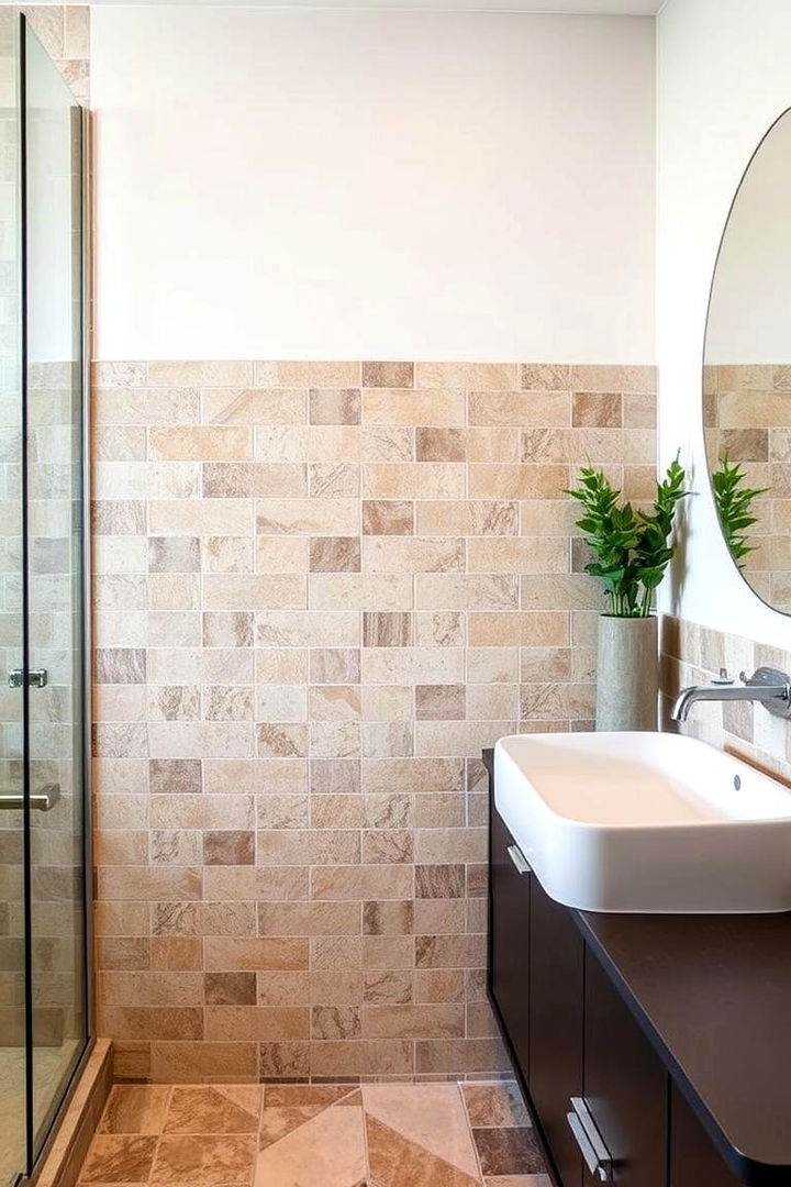 Eco Friendly Recycled Inspirations - 22 Bathroom Backsplash Ideas