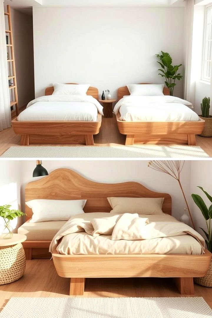 Eco Friendly Recycled Material Designs - 22 2 Beds in One Small Room Ideas
