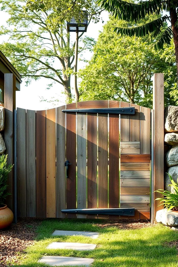 Eco Friendly Recycled Materials - 22 Front Door Gate Ideas