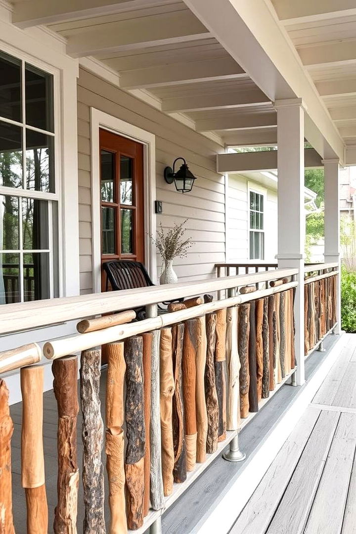 Eco Friendly Recycled Materials - 22 Front Porch Railing Ideas
