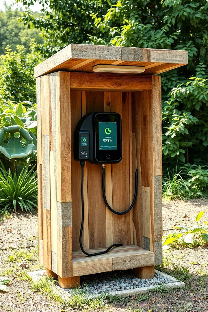 Eco Friendly Recycled Materials Charging Station - 22 charging station ideas