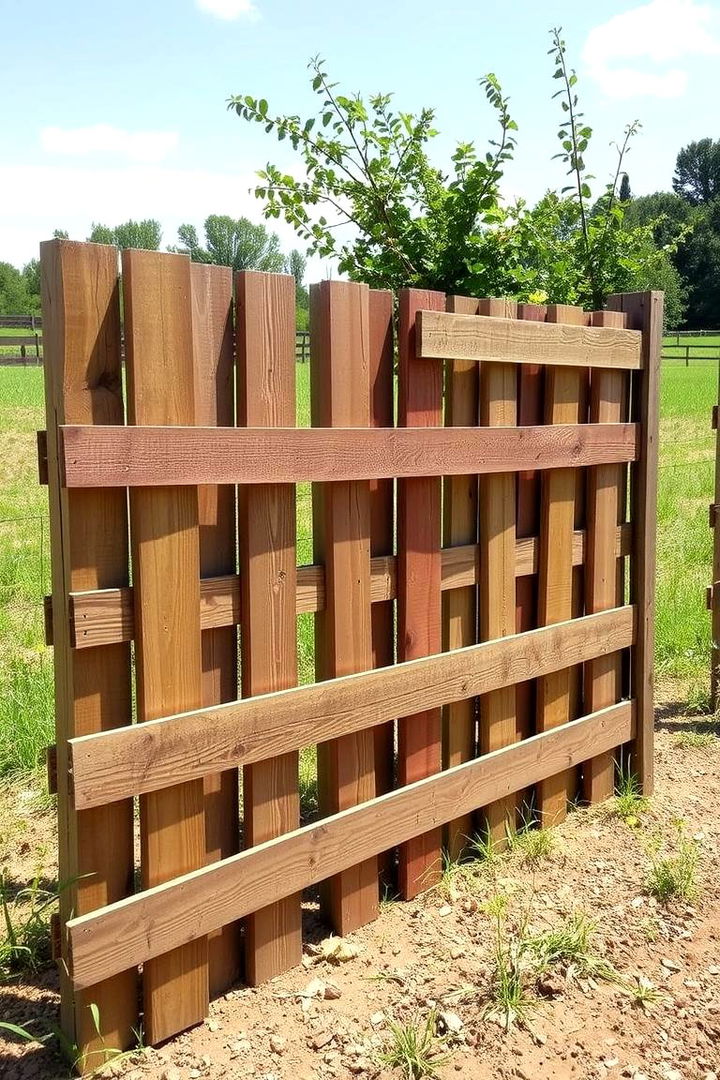 Eco Friendly Recycled Pallet Fence - 22 Farm Fence Ideas