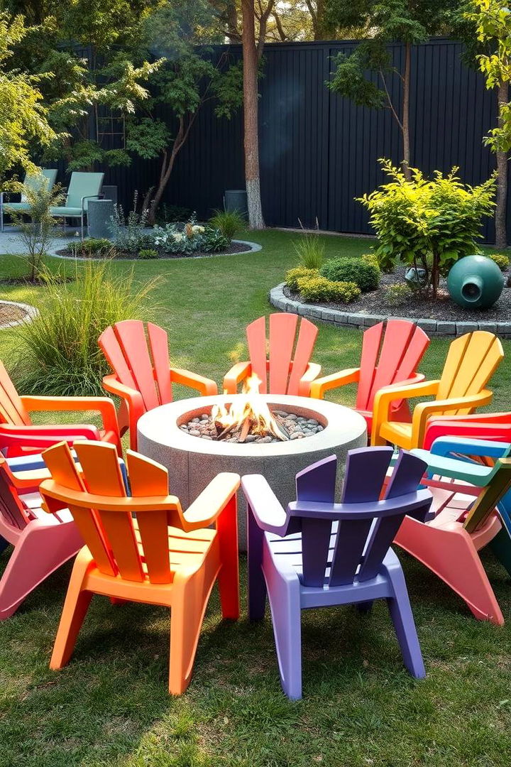 Eco Friendly Recycled Plastic Chairs - 22 Fire Pit Seating Ideas