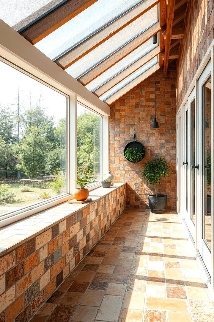 Eco Friendly Recycled Tiles - 22 Sunroom Tile Floor Ideas