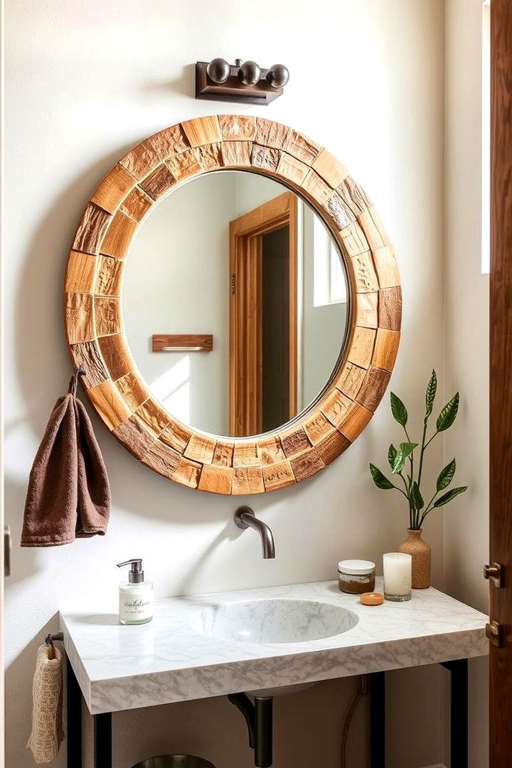 Eco Friendly Reflection - 22 Bathroom Mirror Ideas