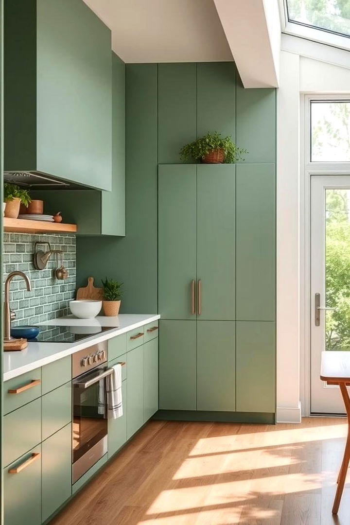 Eco Friendly Seafoam Materials - 22 Seafoam Green Kitchen Ideas