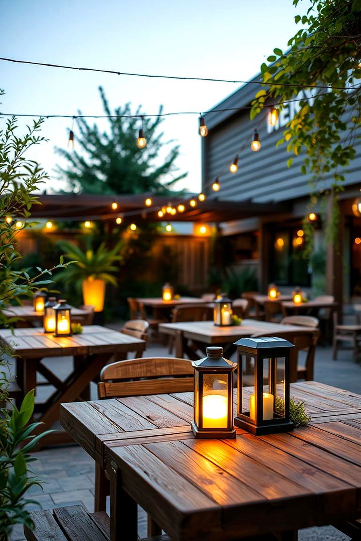 Eco Friendly Solar Lanterns - 22 Covered Patio Lighting Ideas