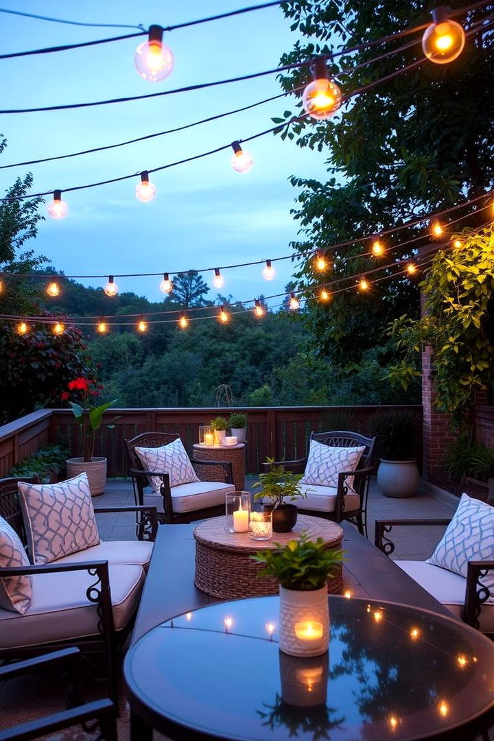 Eco Friendly Solar Powered Illumination - 22 Patio String Light Ideas