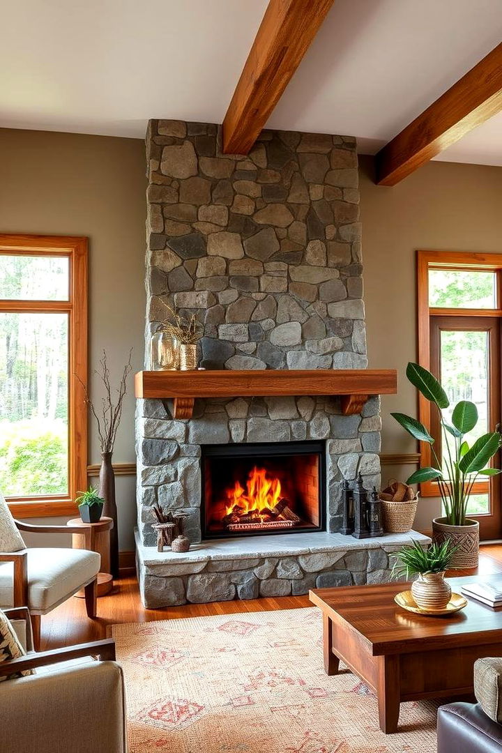 Eco Friendly Solutions - 22 Off-center Fireplace Ideas