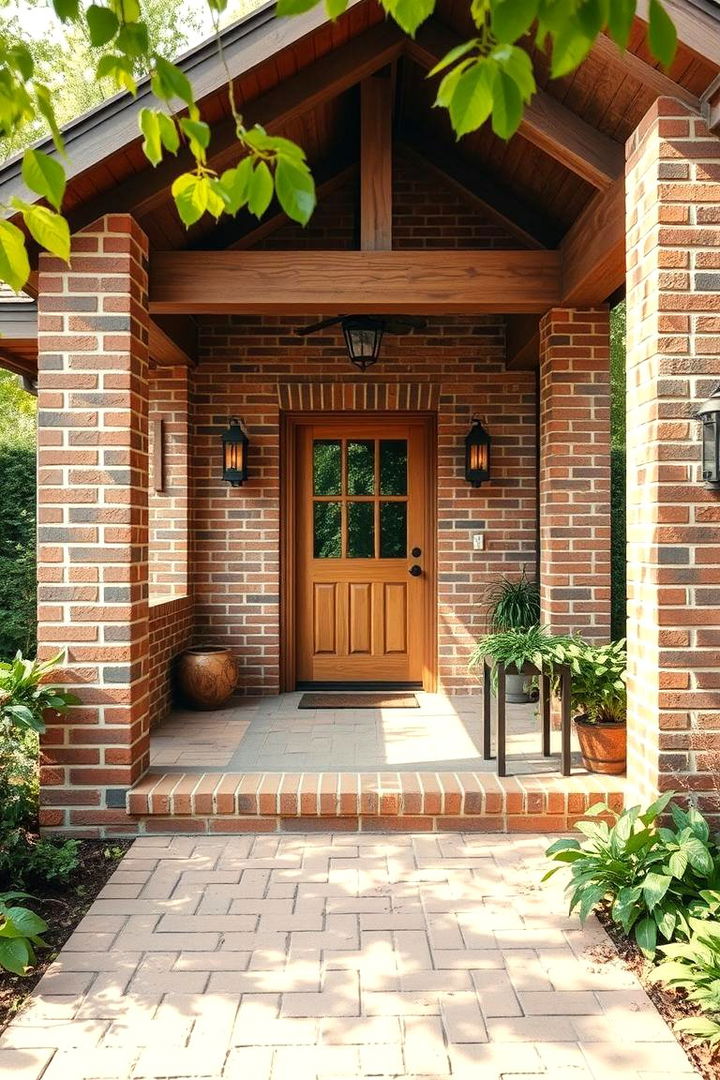 Eco Friendly Sustainable Brick Choices - 22 Brick Porch Ideas