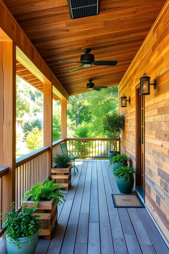 Eco Friendly Sustainable Design - 22 Covered Porch Ideas