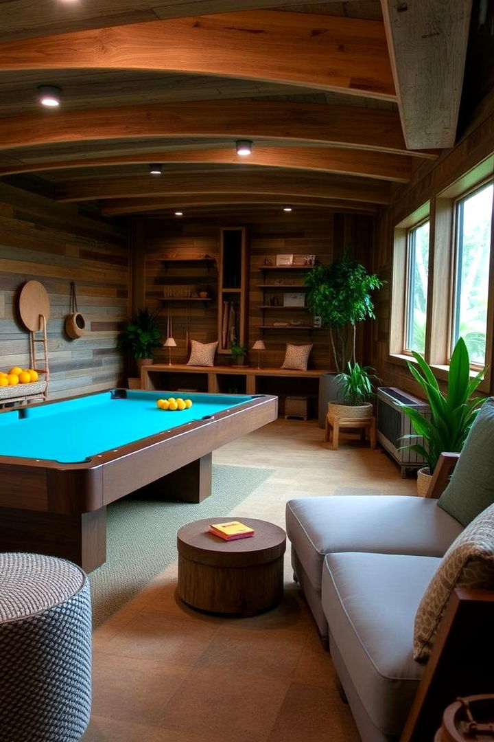 Eco Friendly Sustainable Design - 22 Pool Table Room Ideas